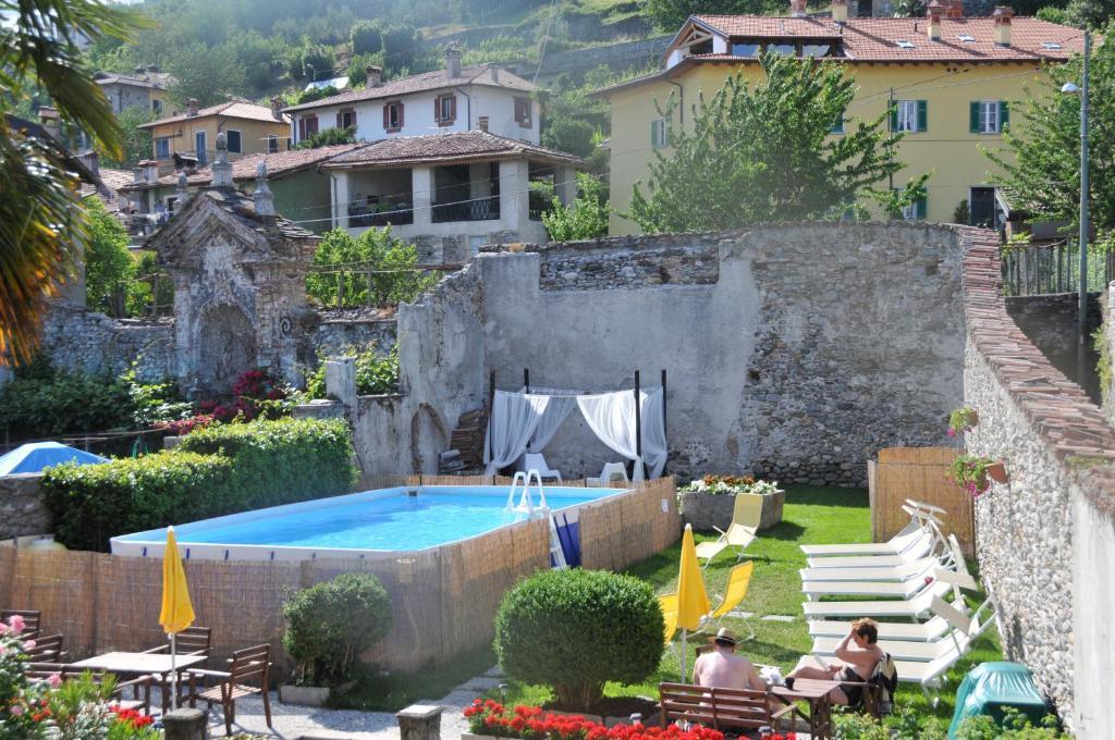 Villa Vinicia, Pool, Jacuzzi, Airco Domaso Bagian luar foto